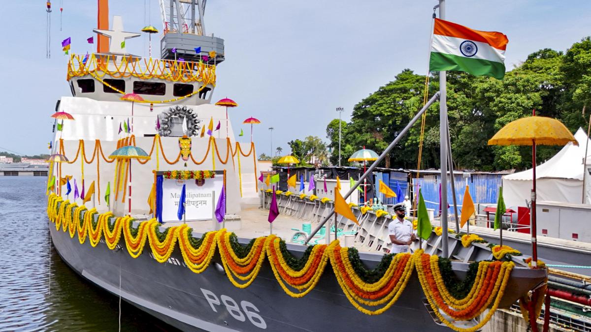 Cochin Shipyard launches seventh anti-submarine warfare vessel for Indian Navy