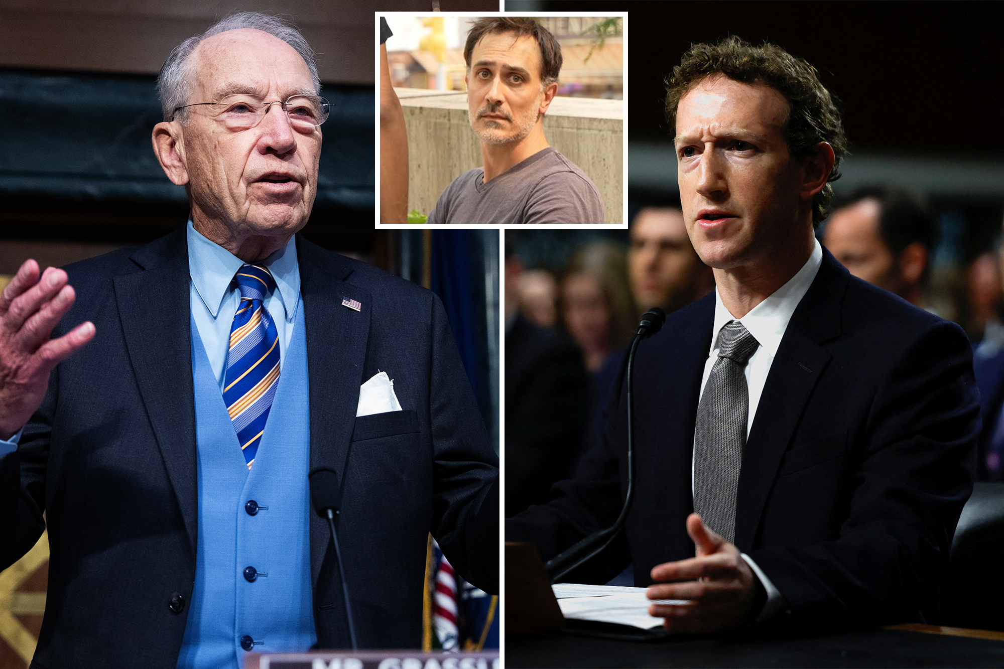 Sen. Chuck Grassley puts Mark Zuckerburg on hot seat after NYC Meta worker admits to trying to sext child