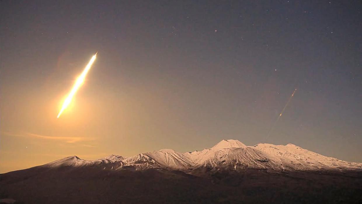 Was that another fireball? Kiwis spot meteor for third night this week