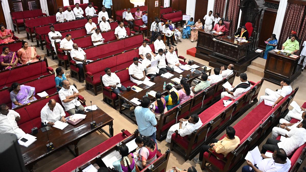 DMK, BJP and AIADMK share rare camaraderie while flagging civic issues at Council meeting