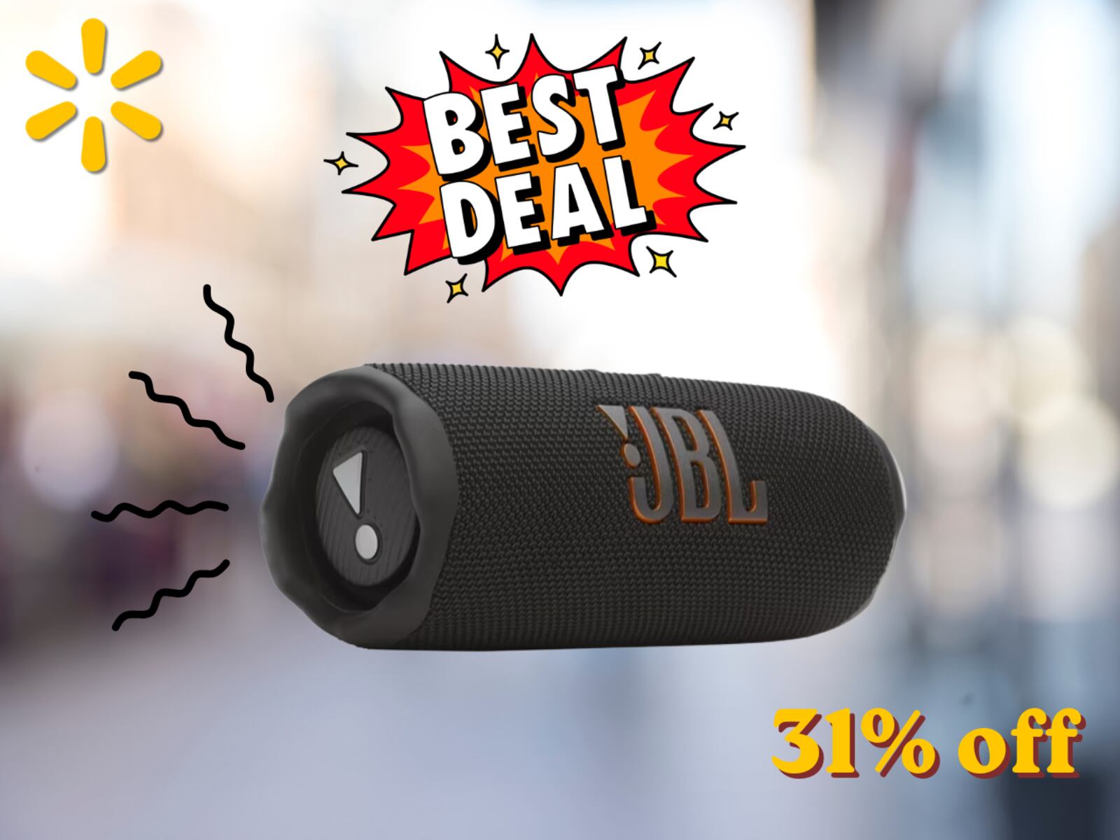 JBL’s Flip 7 Bluetooth Speaker that’s ‘as life proof as they come’ is now under $100 at Walmart