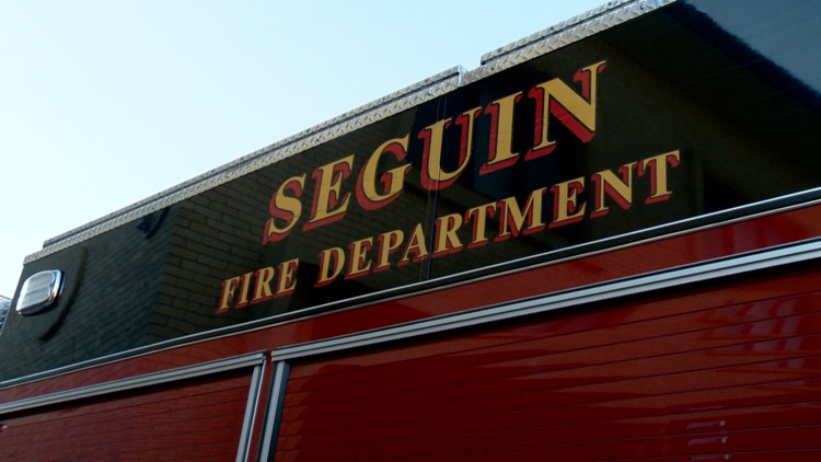 Driver cited after crashing into Seguin fire truck, officials say