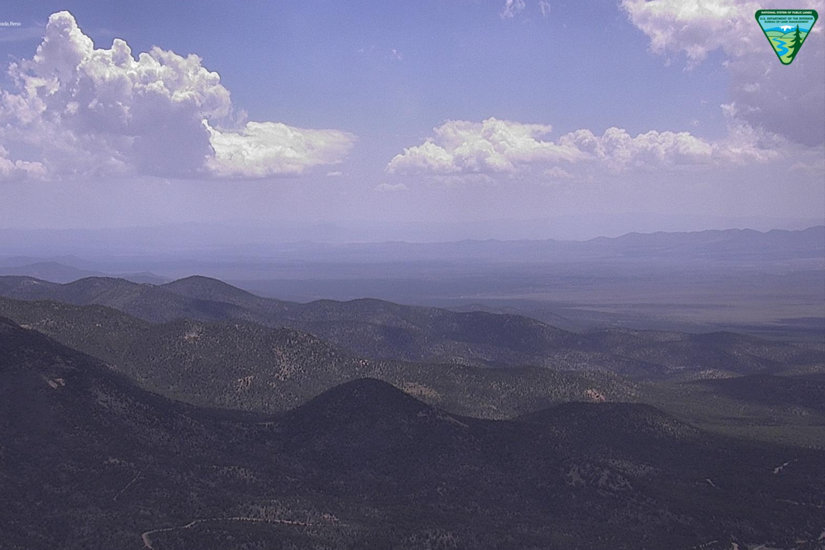 Wildfire near Area 51 continues to grow with 0% contained