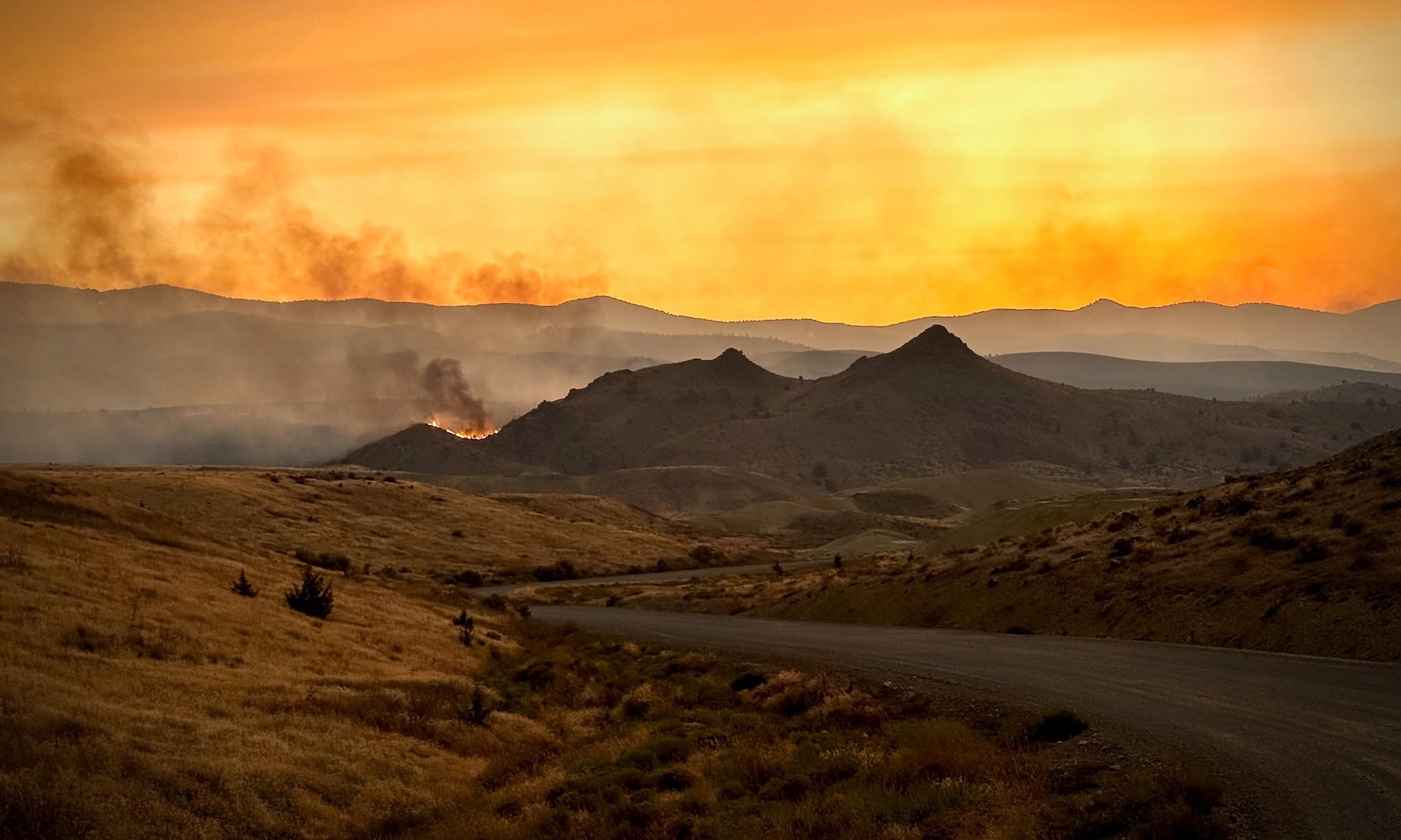 Oregon’s iconic Painted Hills charred by wildfire
