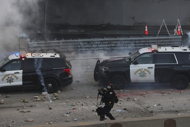 LA Man Sentenced to 37 Months for Hurling Flaming Cardboard, Rocks at Trapped CHP Officers