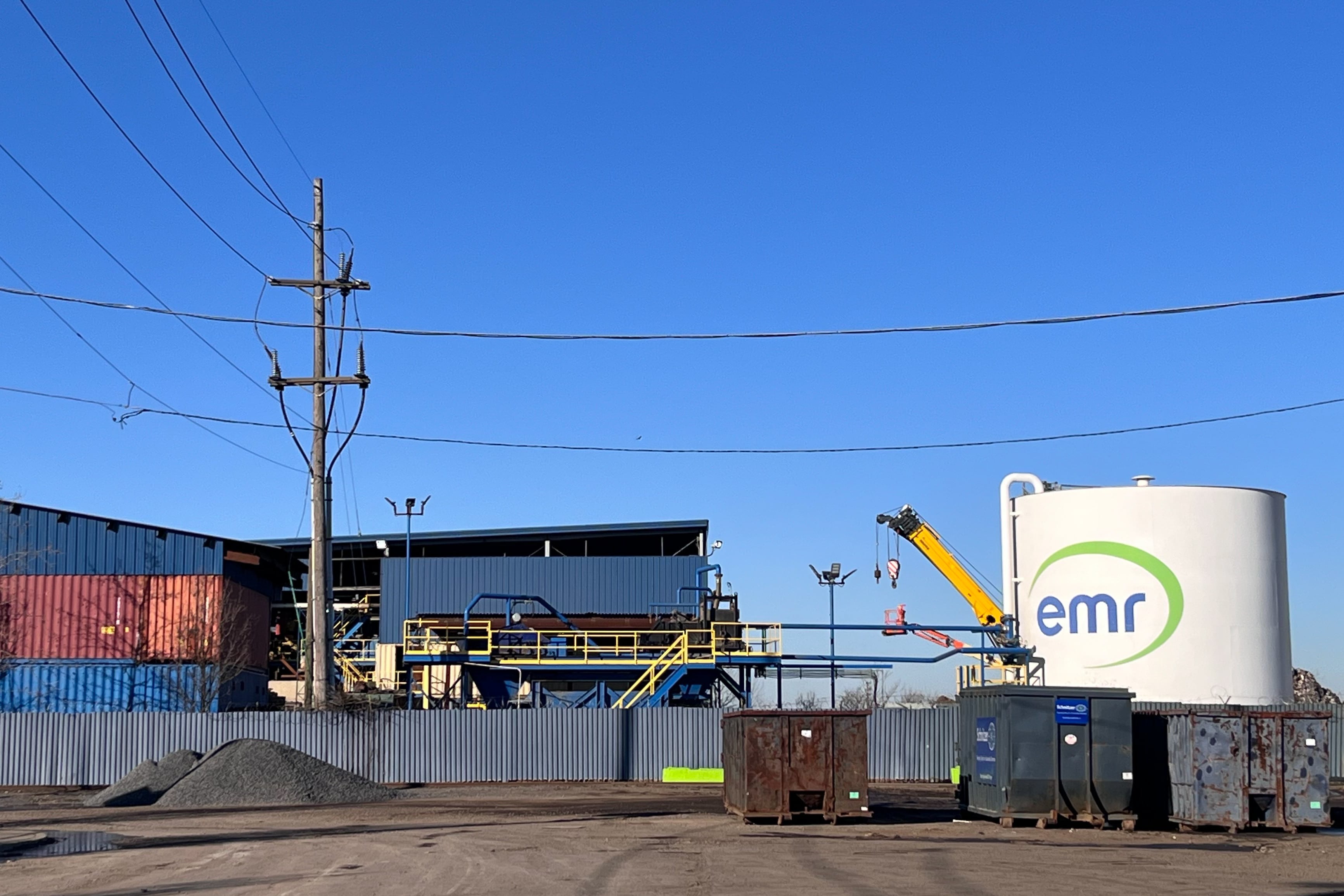 Worker was ‘impaled’ by blow torch while dismantling an old crane at EMR Camden