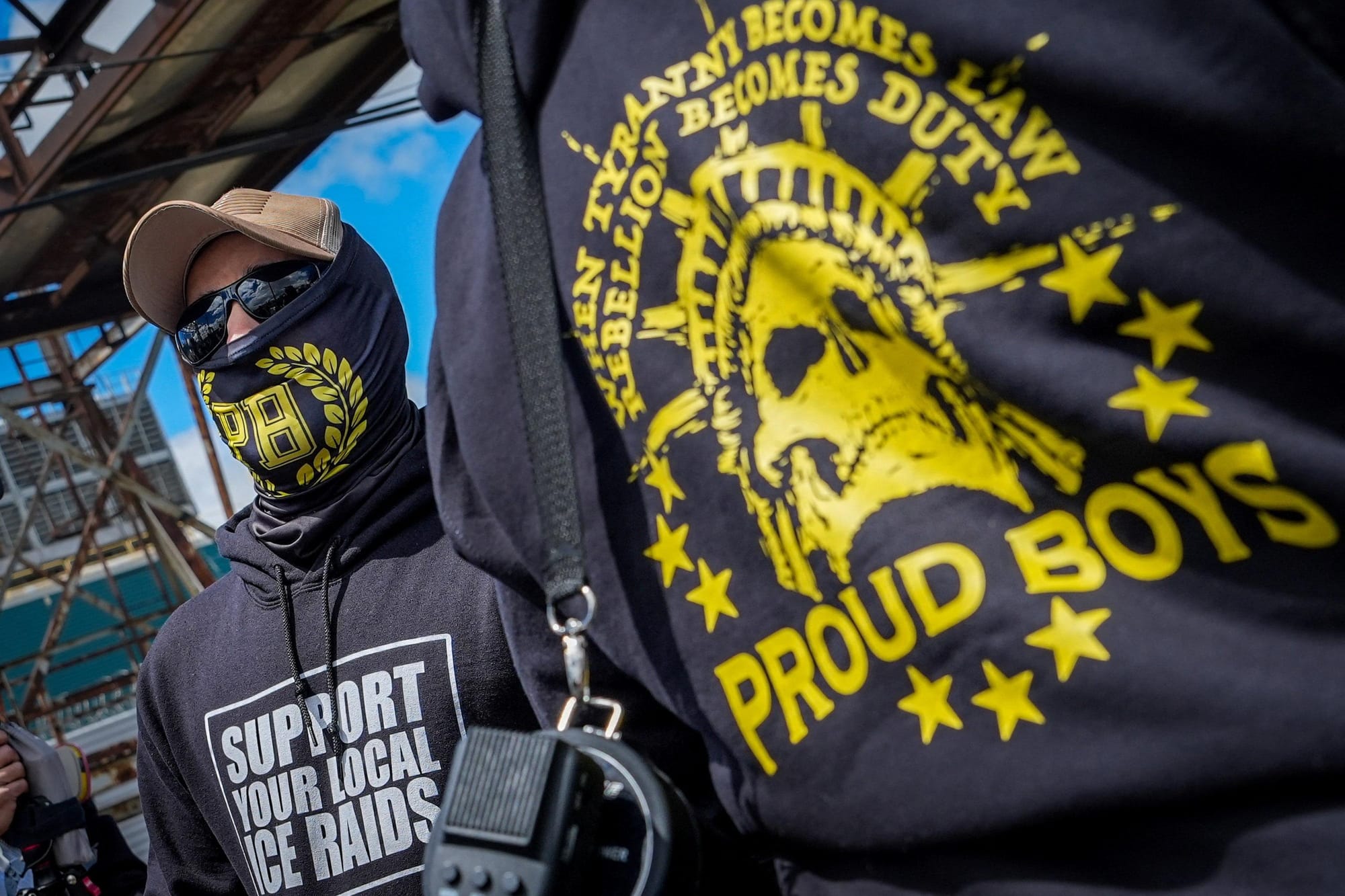 Journalist details weekend spent with far-right Proud Boys