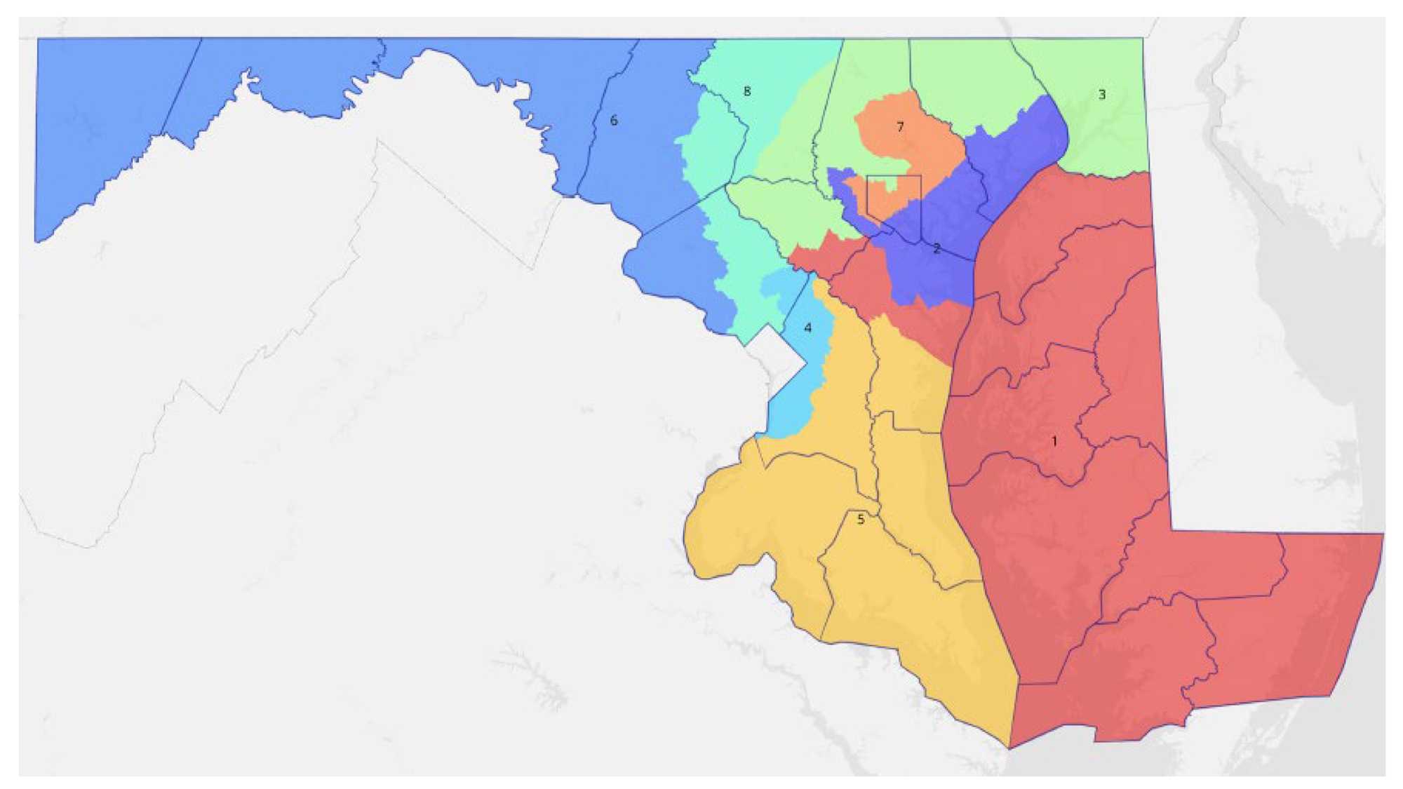 Maryland redistricting amendment filed before special session