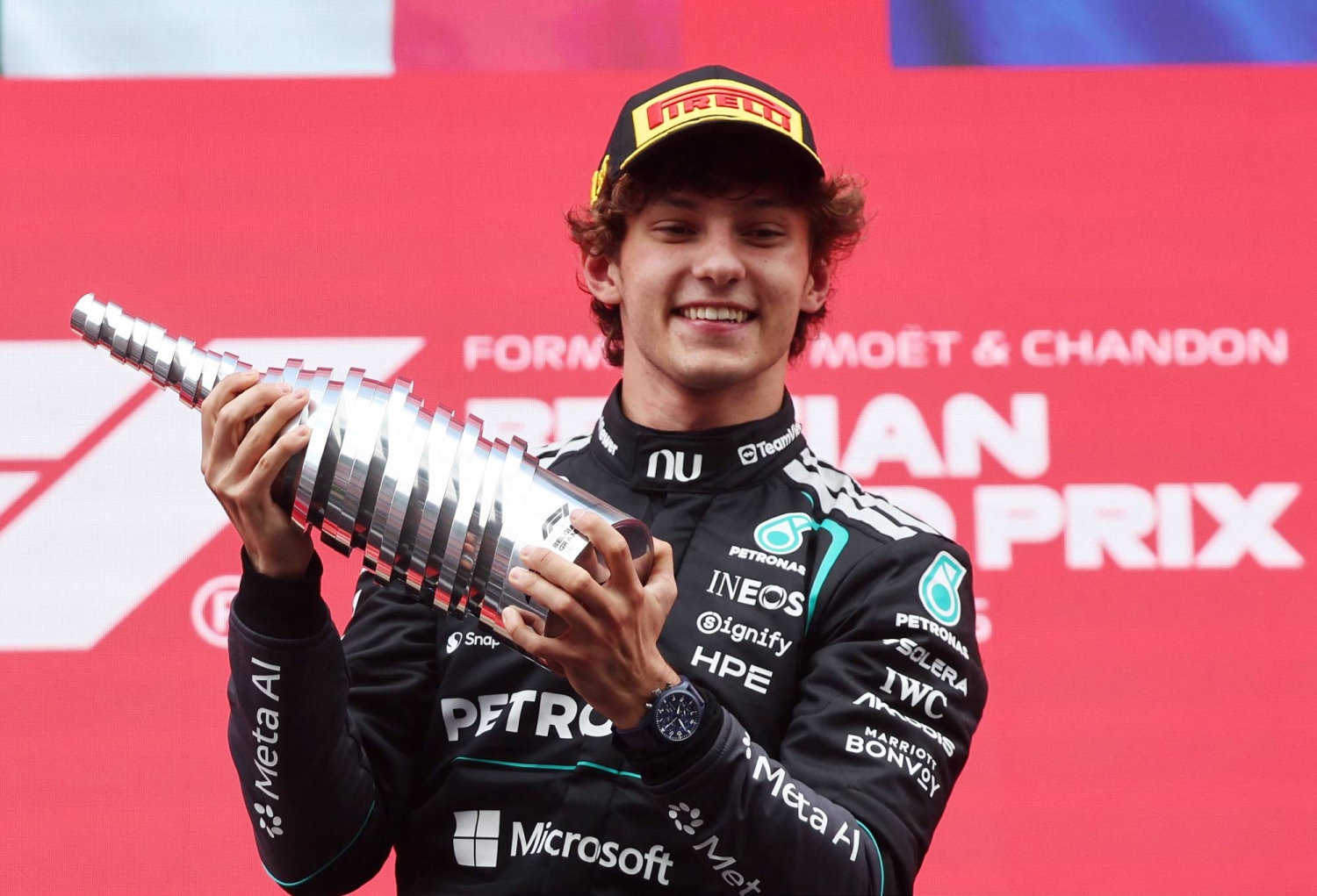 F1 boss Stefano Domenicali praises new star Kimi Antonelli as sport draws big crowds