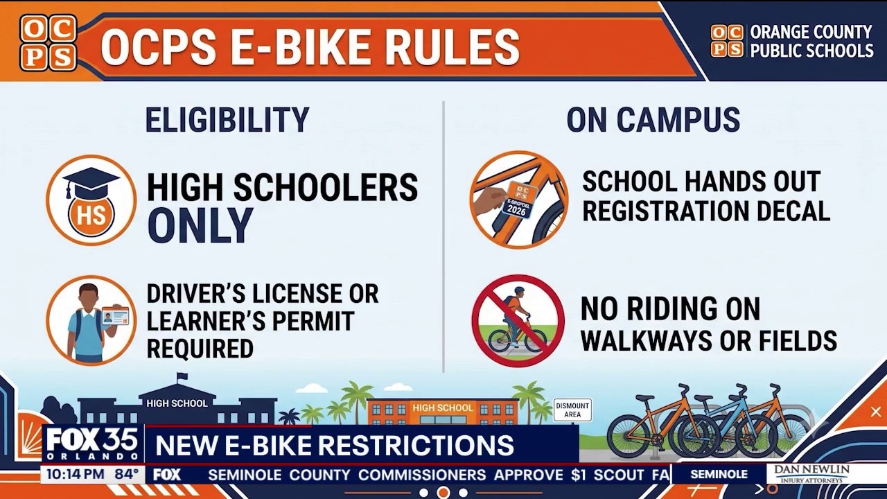 Orange County schools delay enforcement of new bike, scooter restrictions