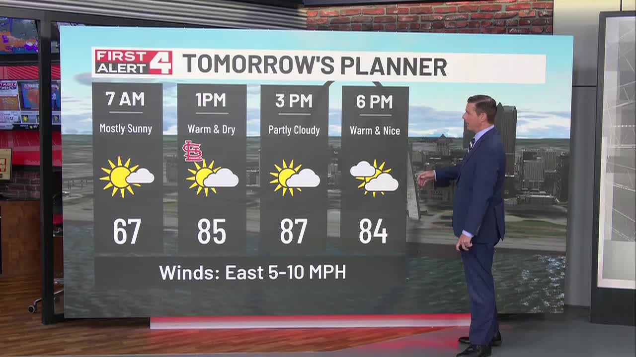 Another Sunny Day Before A First Alert Weather Day Friday