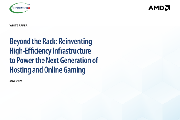 Beyond the rack: Reinventing high-efficiency infrastructure to power the next generation of hosting and online gaming