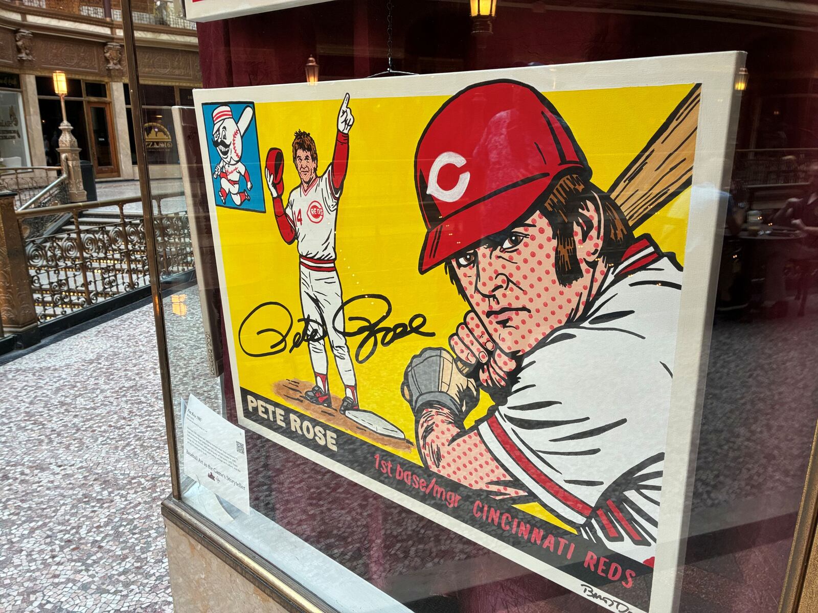 Free baseball art exhibit opens in downtown Cleveland