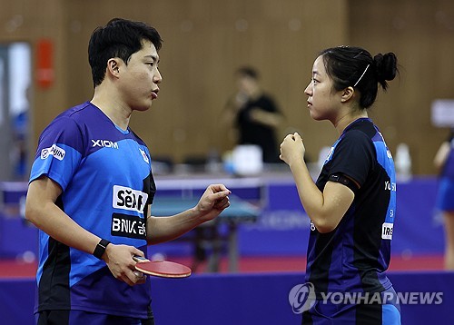 Table tennis mixed doubles players eye Asian Games gold over Chinese rivals