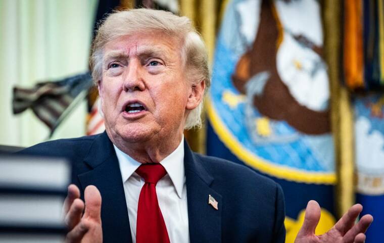 Letter: Trump’s petty grant play a serious breach of trust