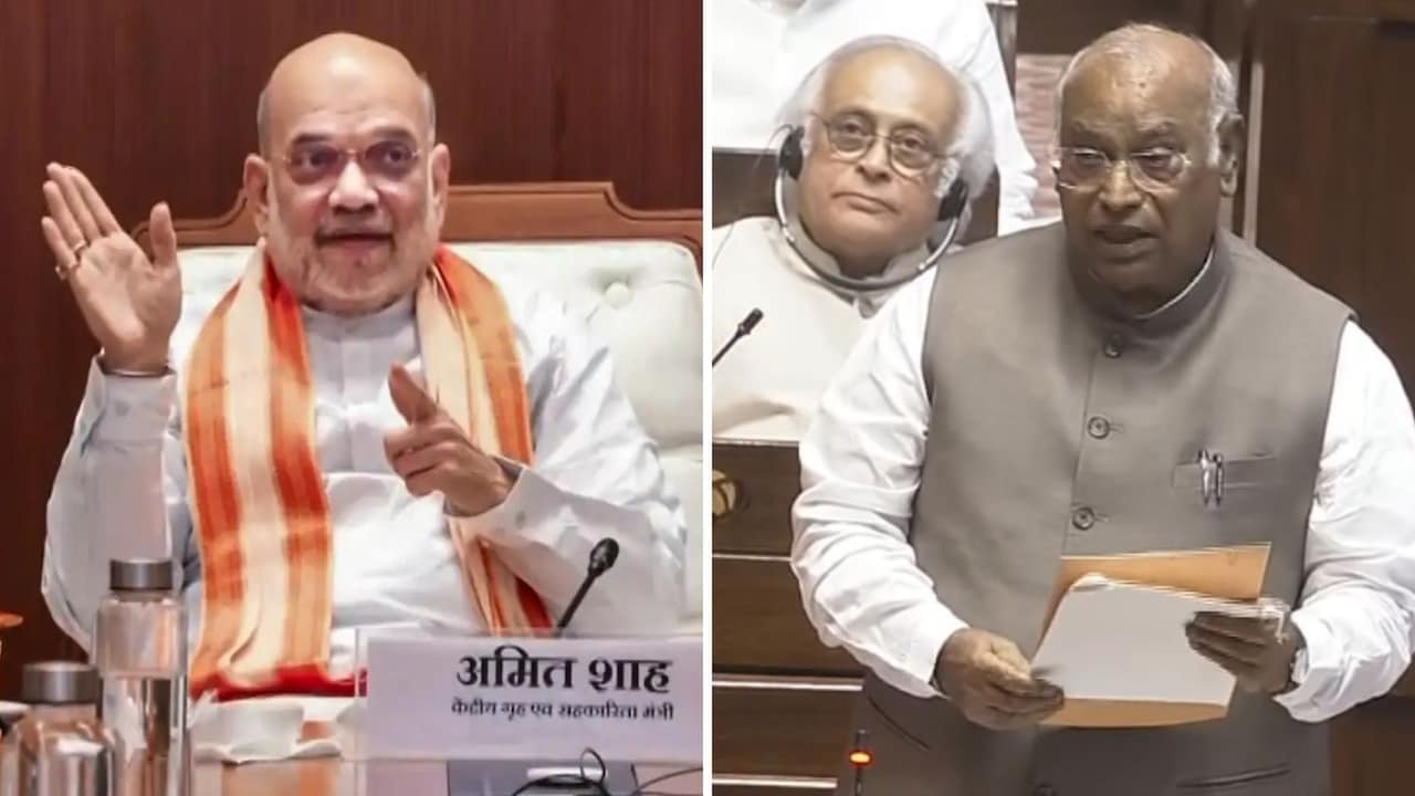 'Threatening Violence': BJP Over M Kharge's Remark On Amit Shah In Parliament