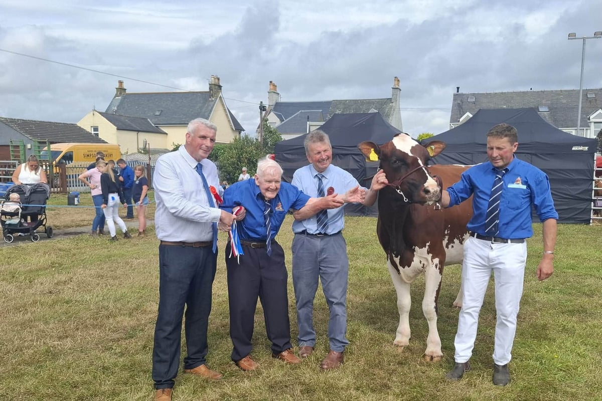 Former farmer Jackie, 99, takes centre stage on return to agricultural show