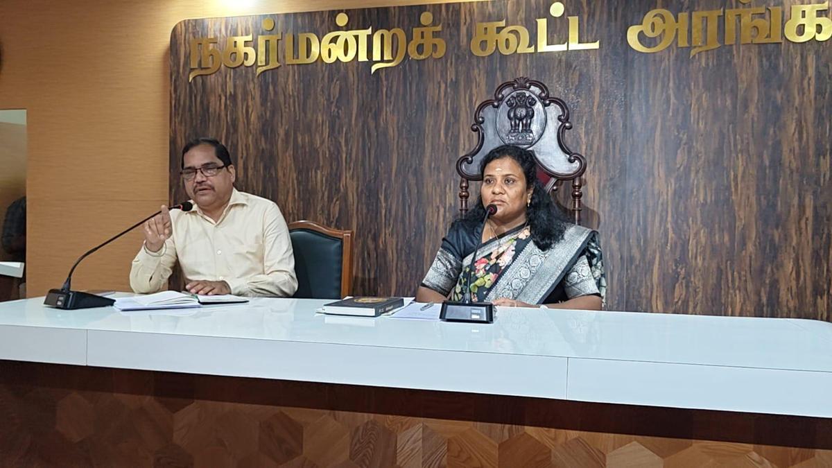 Over 40 resolutions passed at Tiruchengode Municipal council meeting