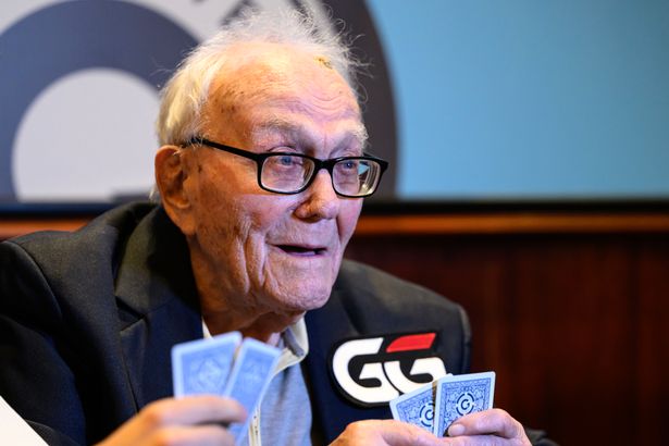 100-year-old becomes world's oldest professional poker player after 86 years
