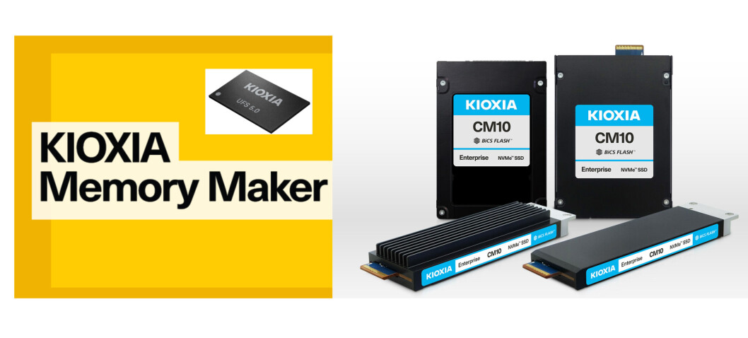Kioxia launches KV caching SSD and AI-focussed fingernail drive