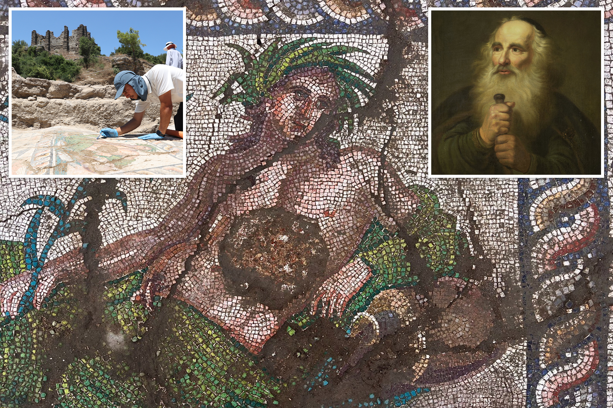 Rare mosaic masterpiece discovered near site St. Paul’s early ministry