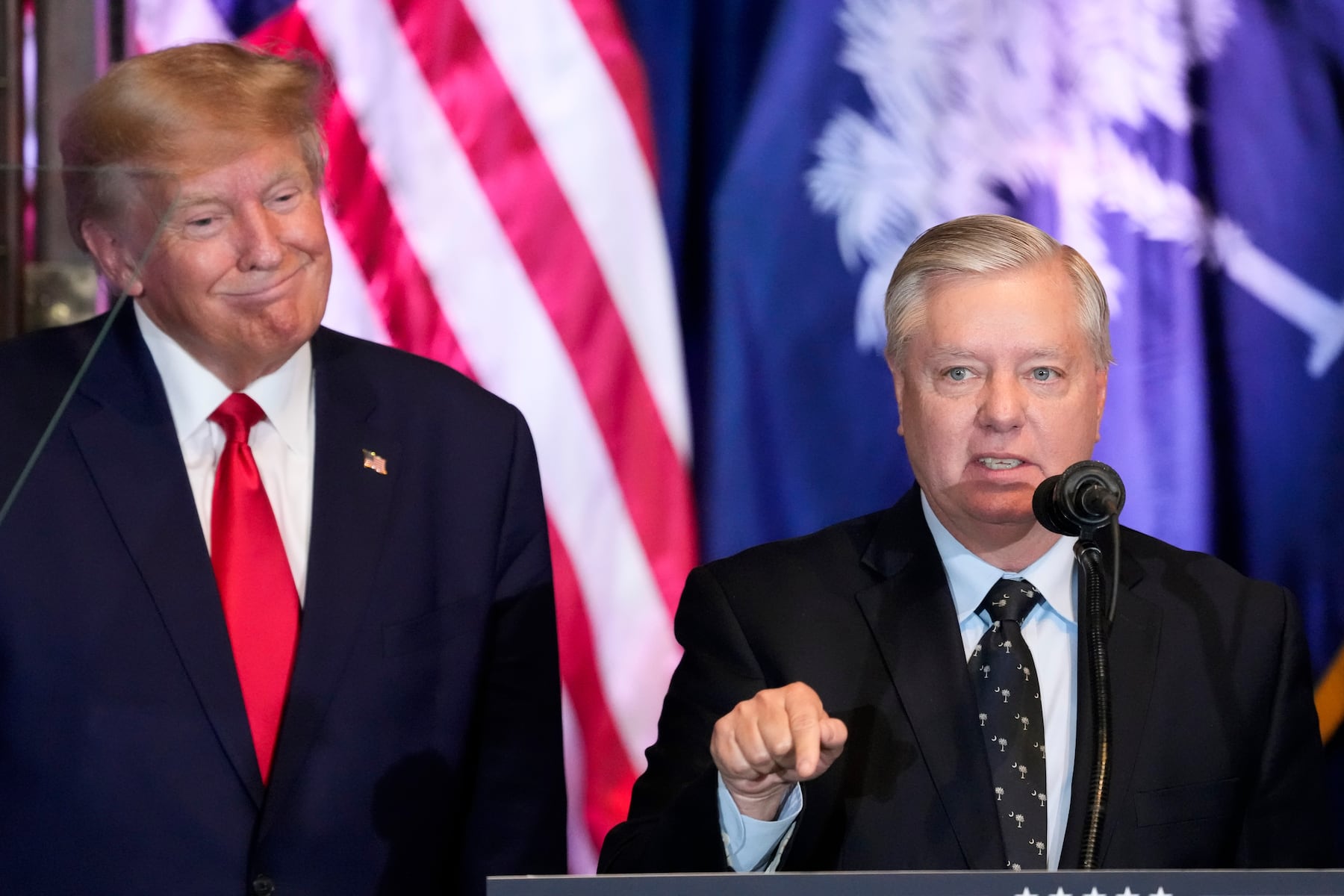 ‘That’s what Lindsey wanted’: Trump accused of putting words in Graham’s mouth