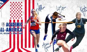 Four earn academic all-America women’s track & field honors