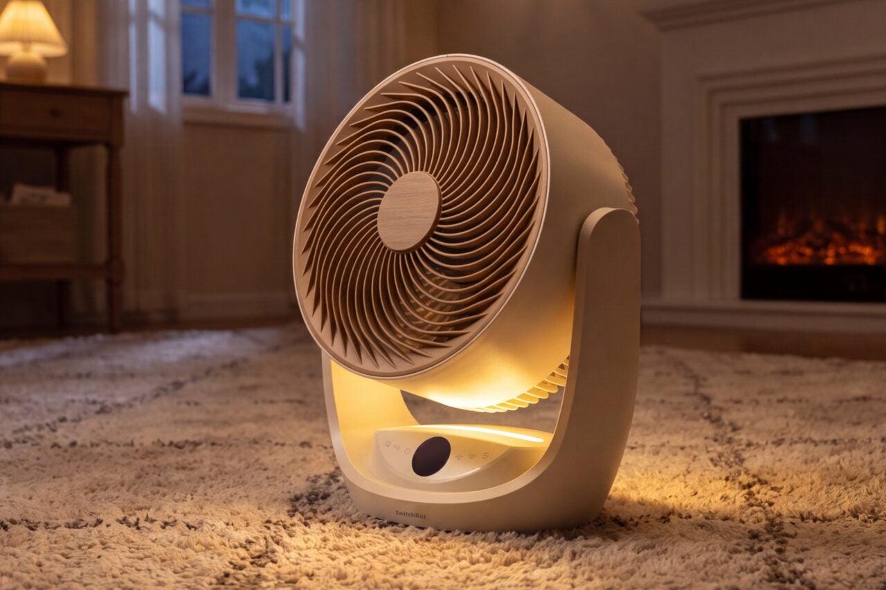SwitchBot’s New Battery-Powered, Tabletop Smart Fan Blows for Days on End