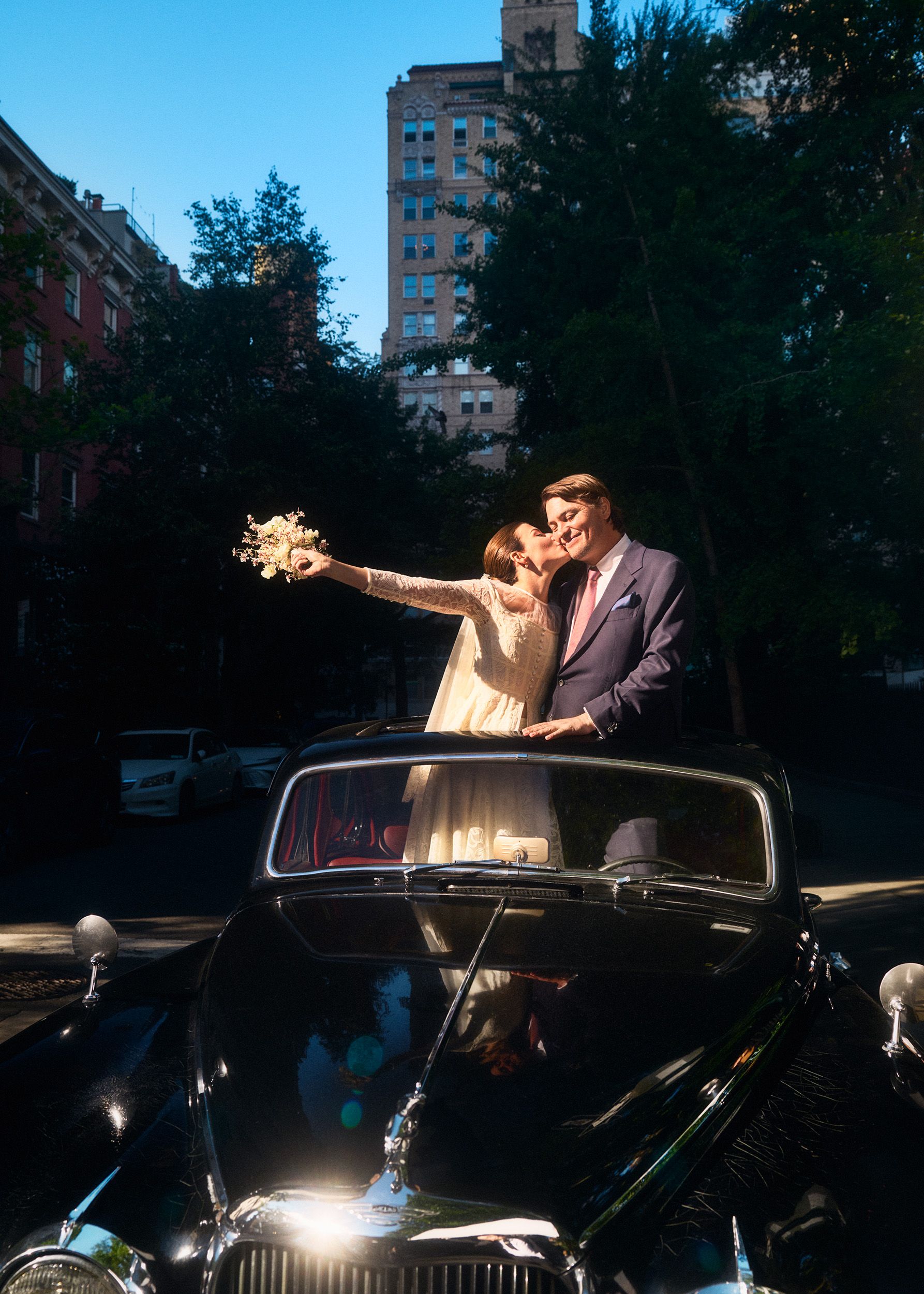 Markarian Founder Ali O’Neill Designed 4 Custom Dresses for Her New York City Wedding Weekend