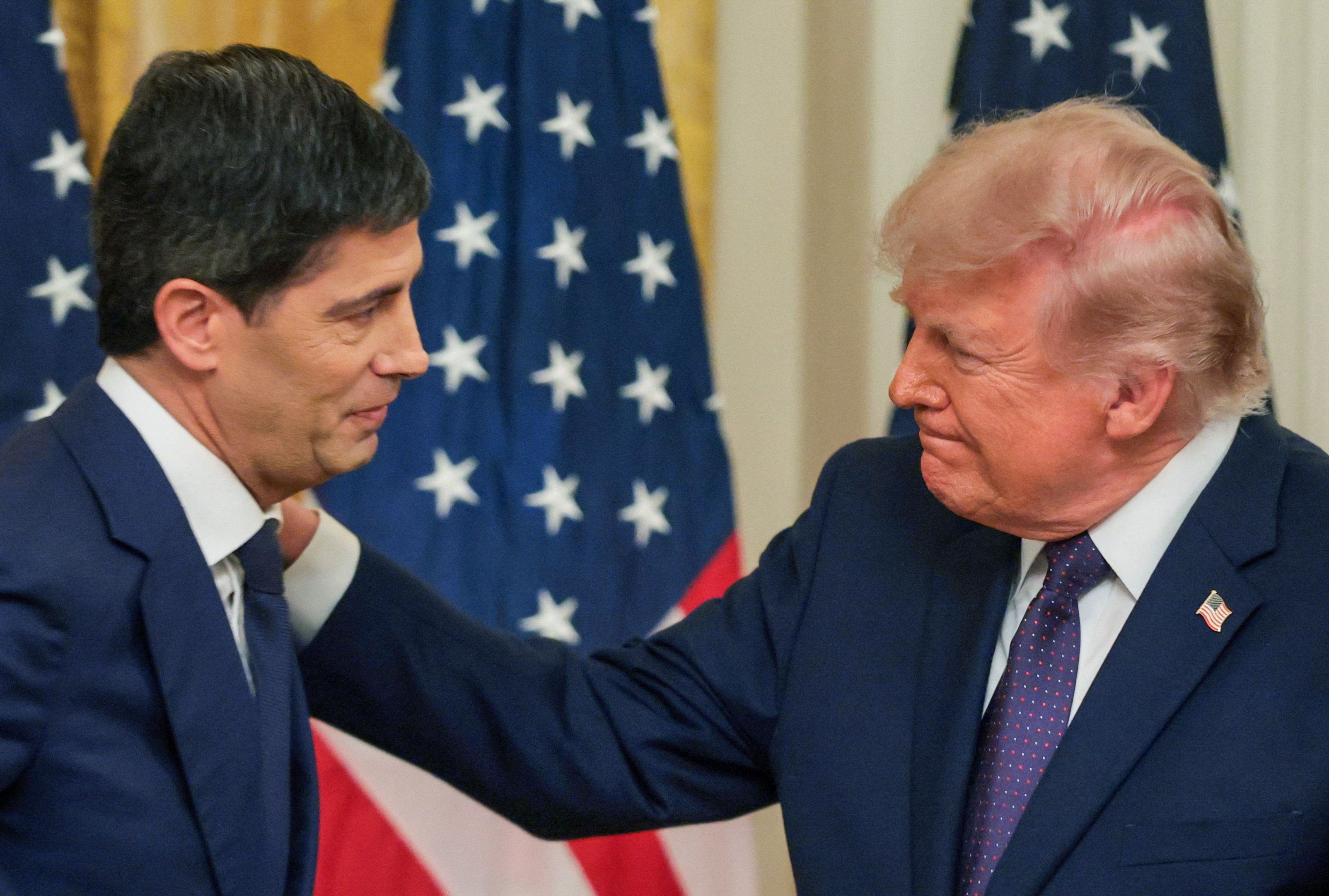 Warsh's Fed holds, but Trump stands by his man
