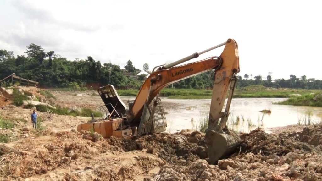 REGSEC impounds 9 excavators as anti-galamsey operation intensifies in Obuasi