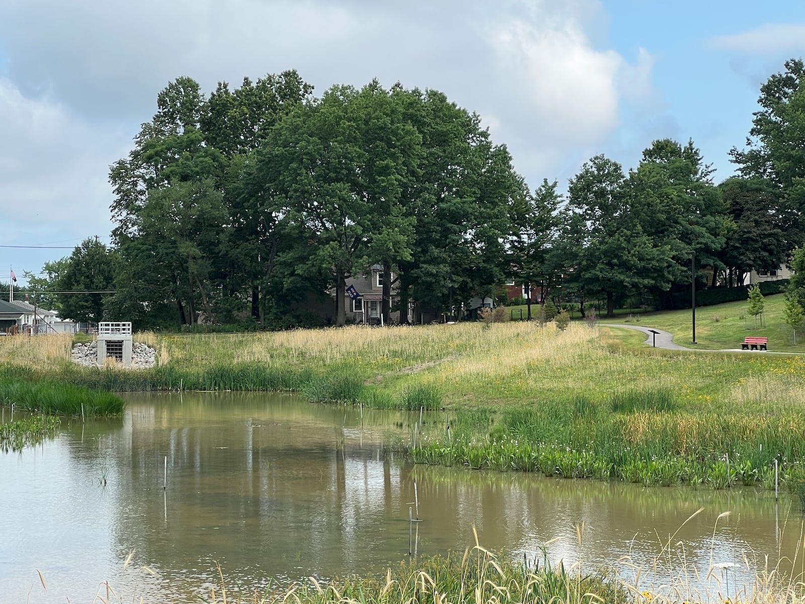 New Parma basin aims to reduce flooding while enhancing Veterans Memorial Park