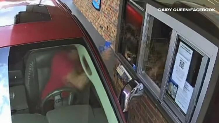 Man charged with hurling milkshake at Dairy Queen worker through drive-thru in Cobb County arrested, police say