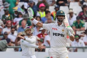 Fractured finger rules out Masood for the 2nd cricket test against West Indies