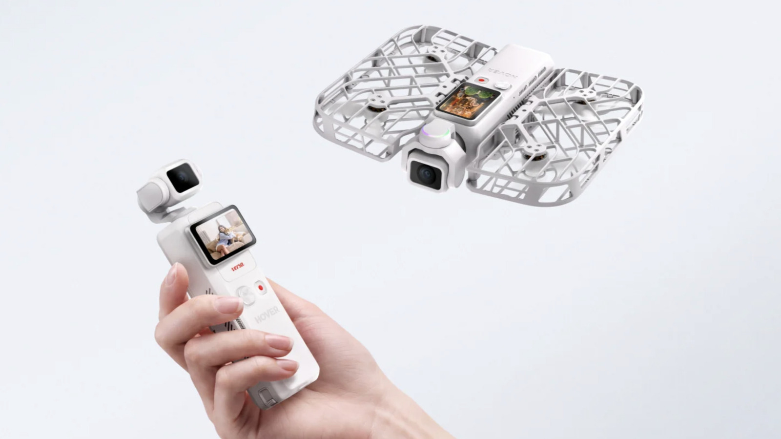 HoverAir's Versa is a pocket gimbal camera and drone mashup