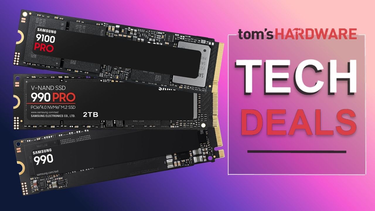 Samsung's fastest SSD is back to Prime Day pricing — only $30 difference between the much faster Gen 5 9100 Pro and Gen 4 990