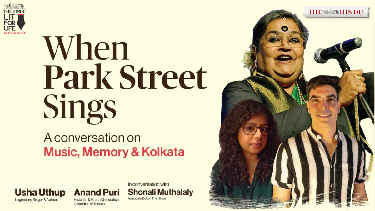 Watch | Usha Uthup, Anand Puri revisit Park Street’s musical legacy | The Hindu Lit for Life Unplugged