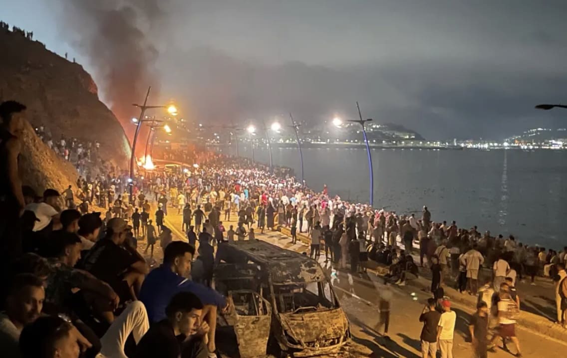 Spain Invaded By Tens of Thousands of Muslim Migrants, Running Amok Looting Stores, Home Invading