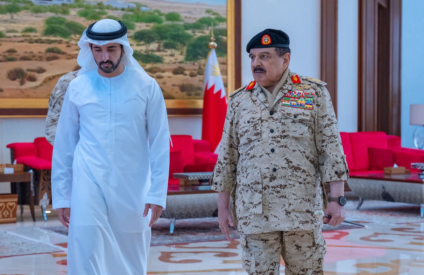 Sheikh Hamdan witnesses 'Bahrain Shield' joint military exercise in Manama