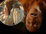Olivia Colman baffles fans as she romps with Alexander Skarsgard in trailer for new film Wicker that's been billed as 'vulgar, horny yet unexpectedly heartwarming'