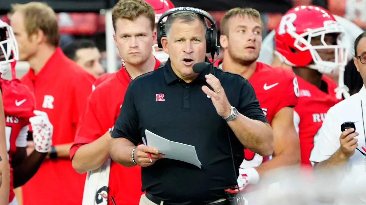 Rutgers coach Greg Schiano sees surprising growth in potential bowl-seeking season