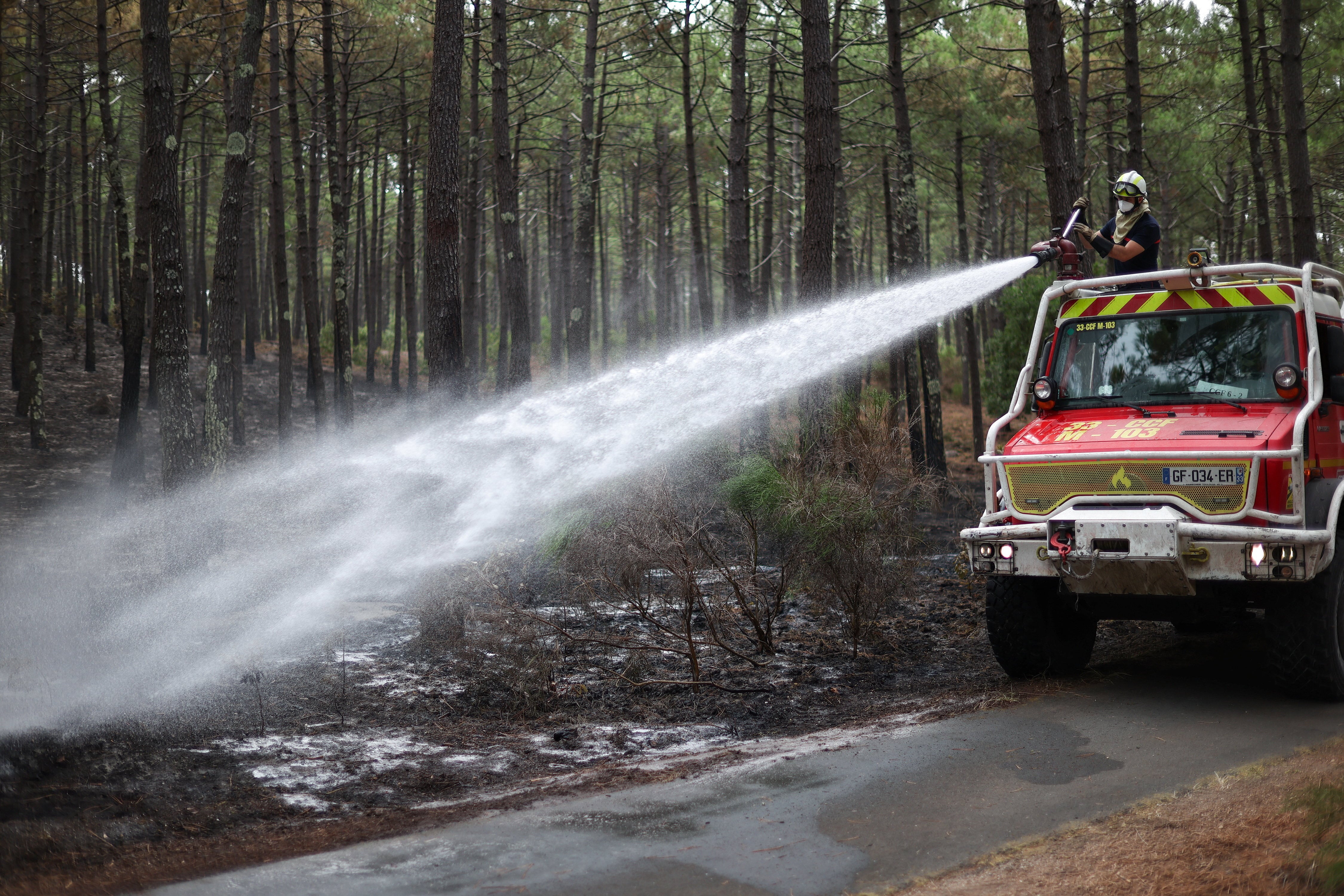 Wildfires near Bordeaux and Madrid under control as some evacuation orders lifted