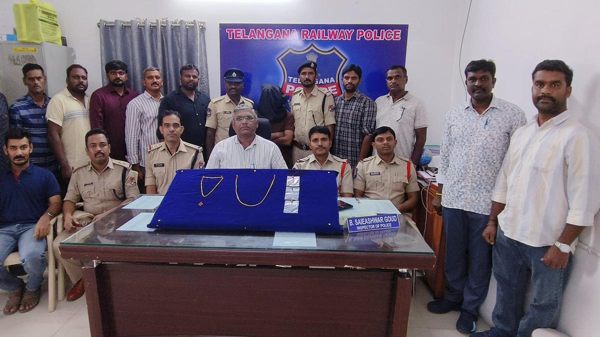 Man held for theft at Secunderabad Railway Station, booty worth ₹9.45 lakh recovered