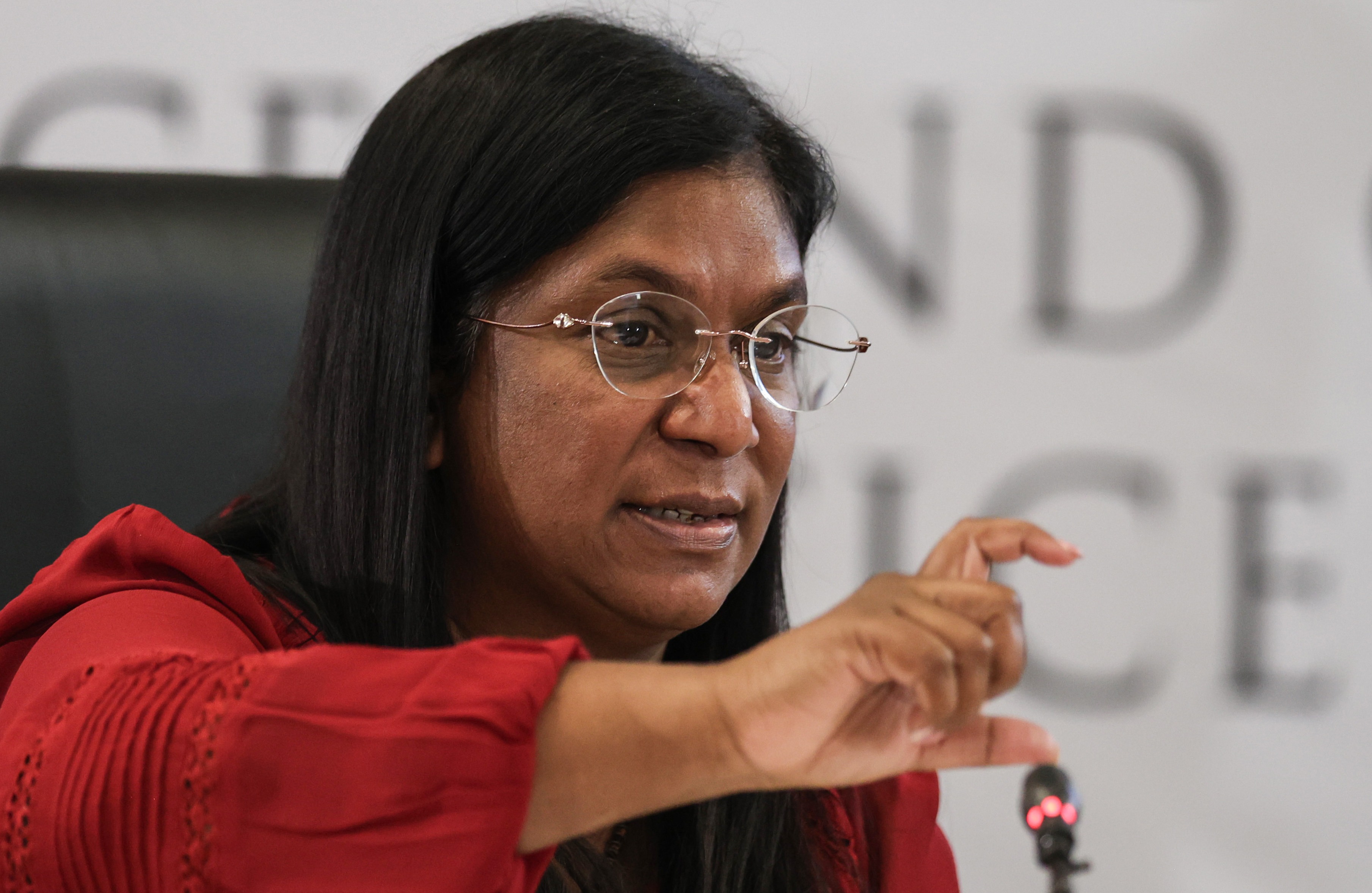THE LOWLY NEWSPAPER MAN: Squirming Andrea Johnson’s Madlanga grilling gave voyeurism an unsettling edge