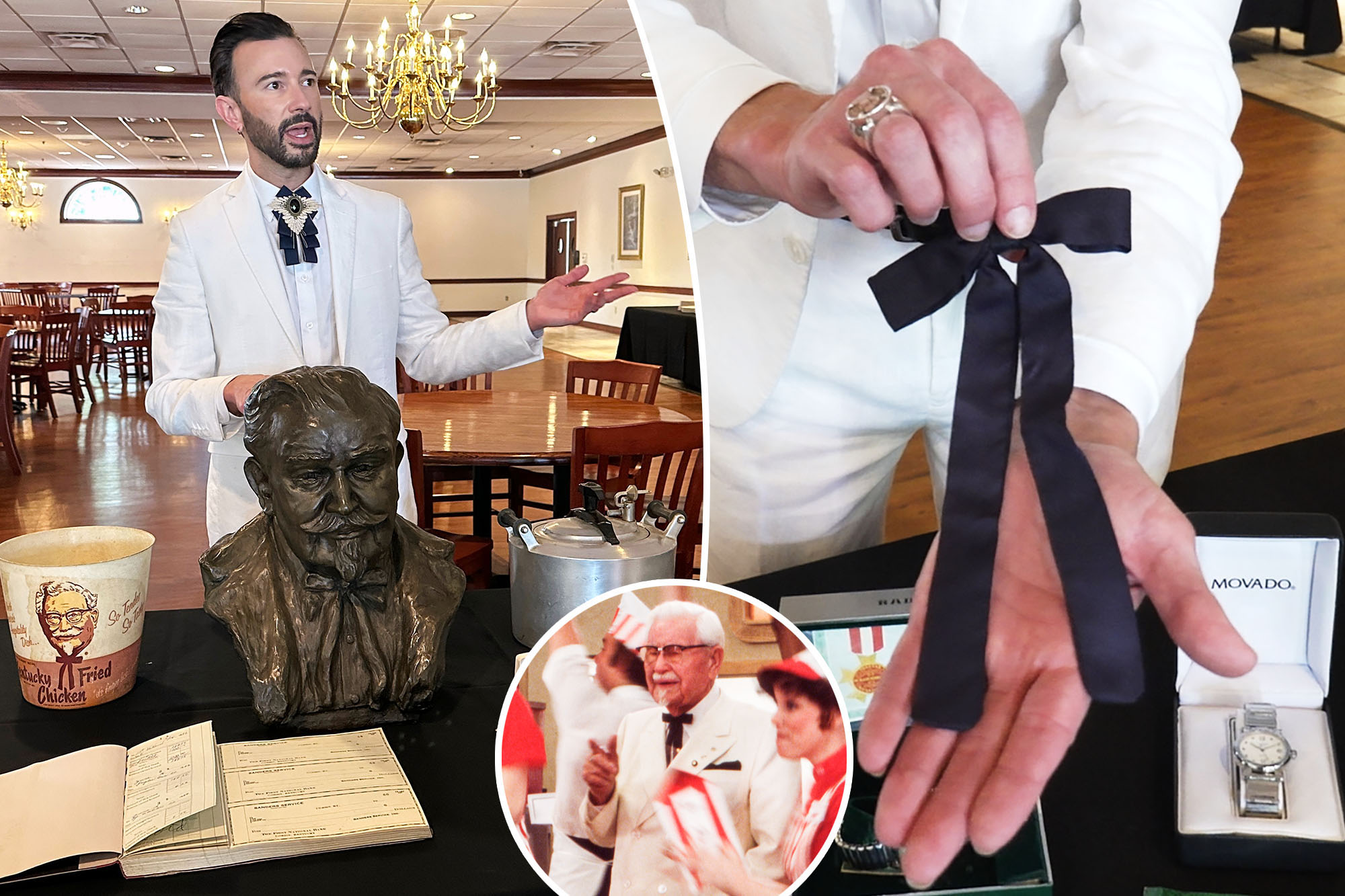 KFC founder Colonel Sanders’ personal belongings fetch thousands at Kentucky auction