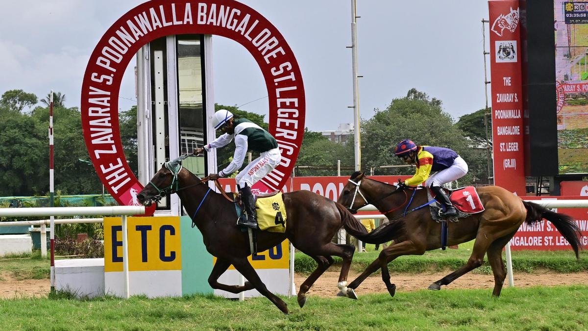 Ramiel claims the Zavaray S. Poonawalla Bangalore St. Leger