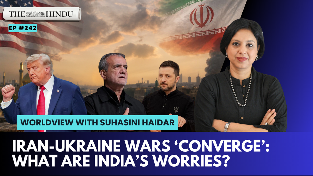 Watch: Iran-Ukraine wars ‘converge’ | What are India’s worries? | Worldview