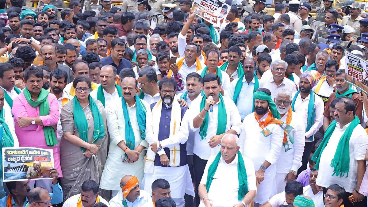 BJP to boycott Cauvery all-party meeting unless State takes a stand against water release: Vijayendra