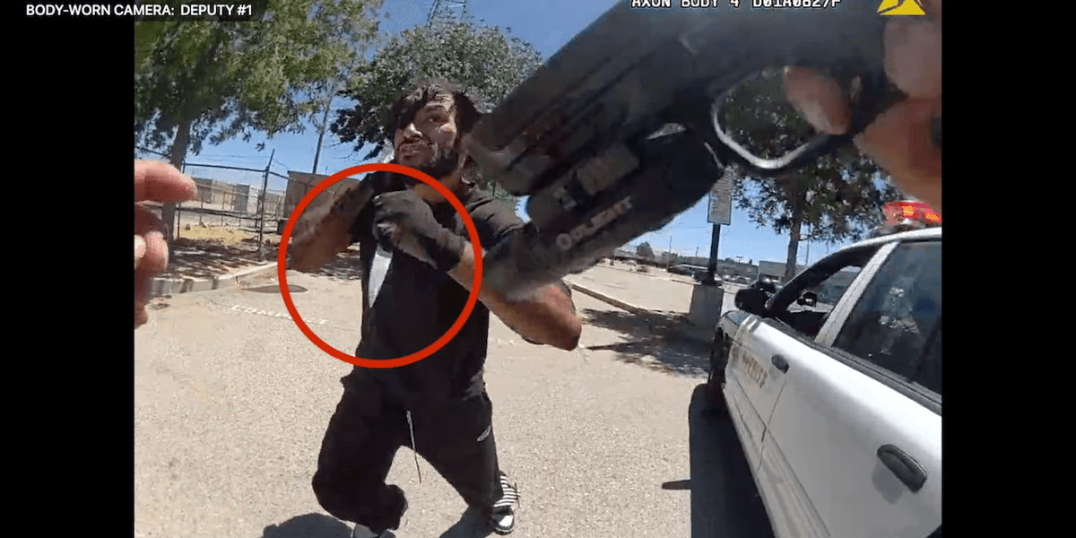 New bodycam video shows sheriff's deputies fatally shooting knife-wielding male who authorities say stabbed deputy
