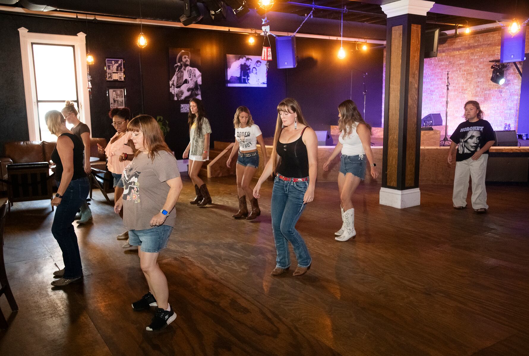 This Honky Tonk is hidden above a downtown Jackson restaurant. See inside.